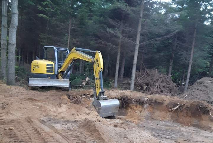 Travaux d'excavation Daveluyville
